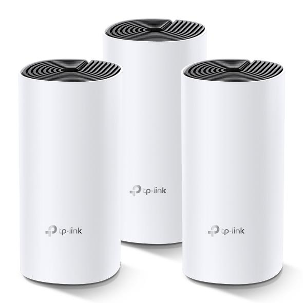 TP-Link Deco M4 (3-pack) AC1200 Wi-Fi-system med nät för hela hemmet v2 i gruppen DATORER & KRINGUTRUSTNING / Nätverk / WiFi Extenders hos TP E-commerce Nordic AB (C83821)