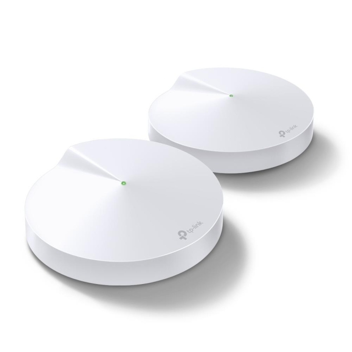 TP-Link Deco M5 (2-pack) AC1300 Wi-Fi-system med nät för hela hemmet i gruppen DATORER & KRINGUTRUSTNING / Nätverk / WiFi Extenders hos TP E-commerce Nordic AB (C83825)