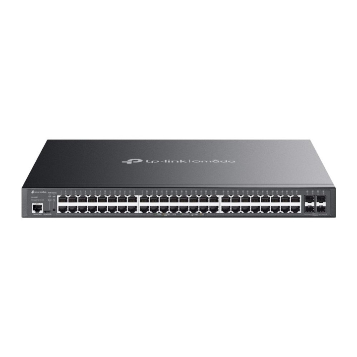 TP-Link JetStream 52-portars Gigabit L2+ hanterad switch med 48-portars PoE+ i gruppen DATORER & KRINGUTRUSTNING / Nätverk / Switchar hos TP E-commerce Nordic AB (C83853)