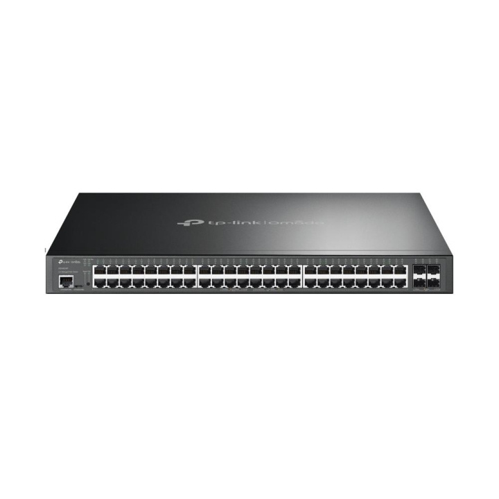 TP-Link JetStream 52-portars Gigabit- och 4-portars 10GE SFP+ L2+-hanterad switch med 48-portars PoE+ i gruppen DATORER & KRINGUTRUSTNING / Nätverk / Switchar hos TP E-commerce Nordic AB (C83862)