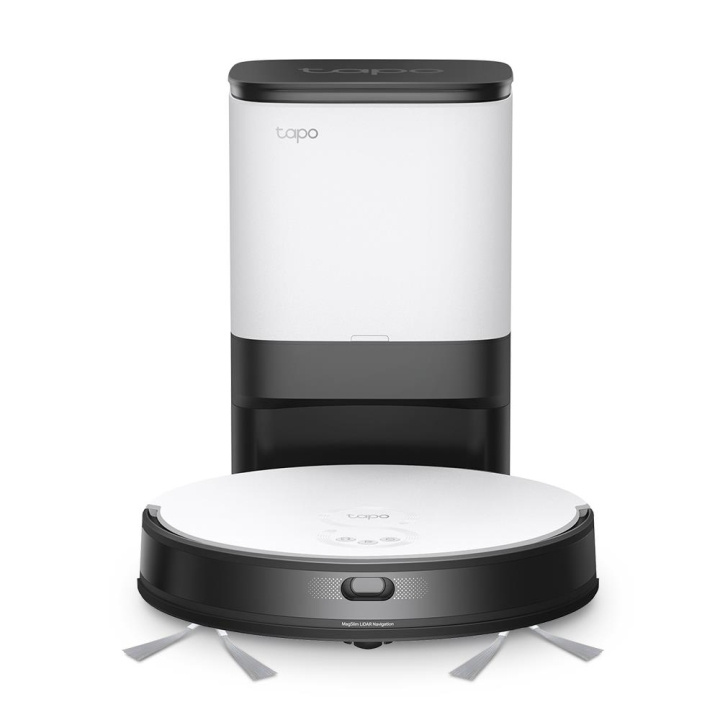 TP-Link Tapo MagSlim LiDAR-navigering Robotdammsugare och Mopp+ Smart Auto-Empty Dock /Tapo RV20 Mopp Plus i gruppen HEM, HUSHÅLL & TRÄDGÅRD / Städprodukter / Dammsugare & Tillbehör / Robotdammsugare hos TP E-commerce Nordic AB (C83926)