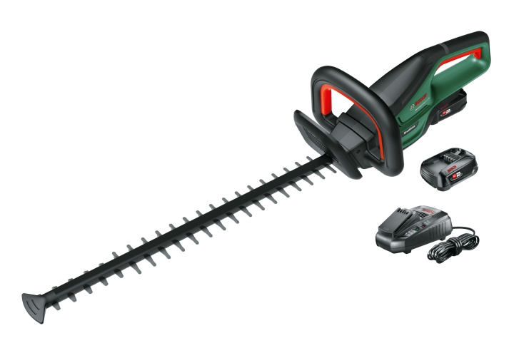 Bosch Batteridriven häcksax - Universal HedgeCut 18V-55 (batteri och laddare ingår) i gruppen HEM, HUSHÅLL & TRÄDGÅRD / Verktyg / Övriga Elverktyg hos TP E-commerce Nordic AB (C84047)