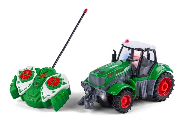 Bull R/C Traktor 1:24 (41615) i gruppen LEKSAKER, BARN- & BABYPRODUKTER / Radiostyrt / Övrigt radiostyrt hos TP E-commerce Nordic AB (C84080)