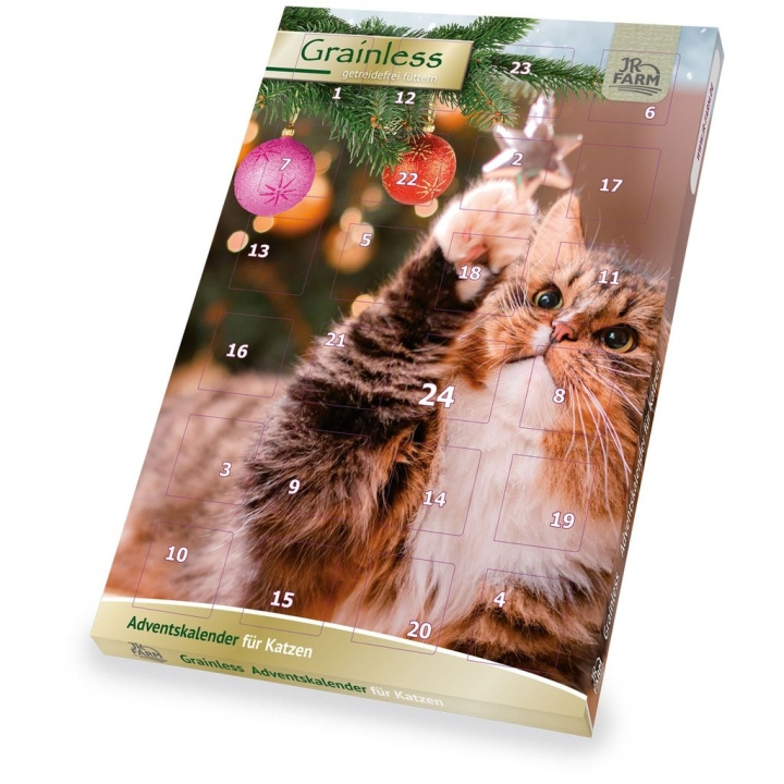 Jr Farm Spannmålsfri adventskalender för katter - (JR22566) i gruppen HEM, HUSHÅLL & TRÄDGÅRD / Djurtillbehör / Katt hos TP E-commerce Nordic AB (C84090)