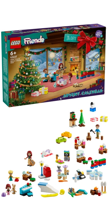 LEGO Friends - Adventskalender 2024 (42637) i gruppen LEKSAKER, BARN- & BABYPRODUKTER / Leksaker / Adventskalendrar hos TP E-commerce Nordic AB (C84178)