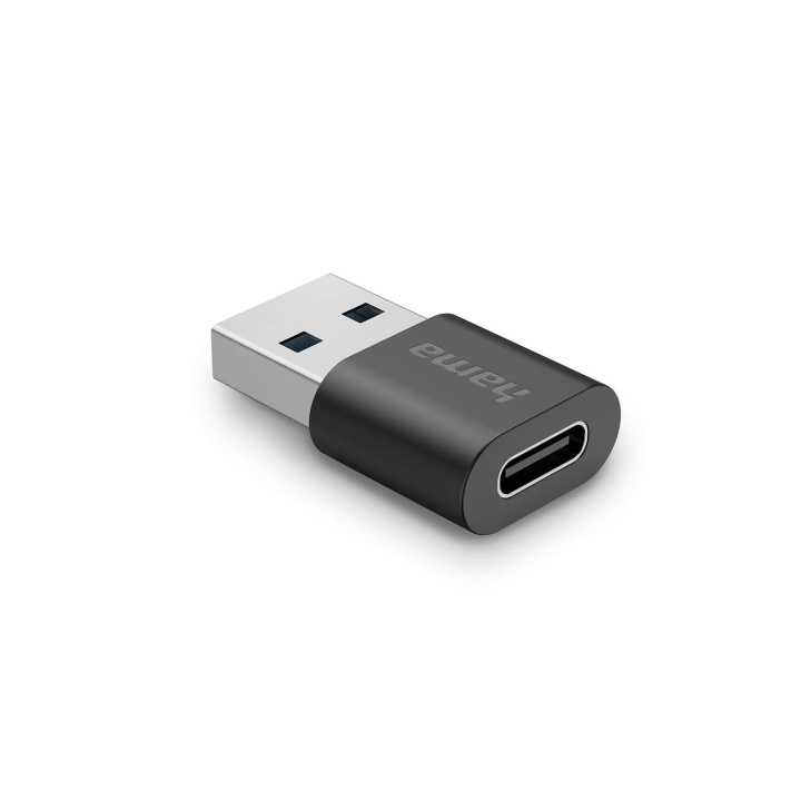 Hama Adapter USB-C till USB-A USB 3.2 10 Gbit/s i gruppen SMARTPHONE & SURFPLATTOR / Laddare & Kablar / Adaptrar hos TP E-commerce Nordic AB (C84246)