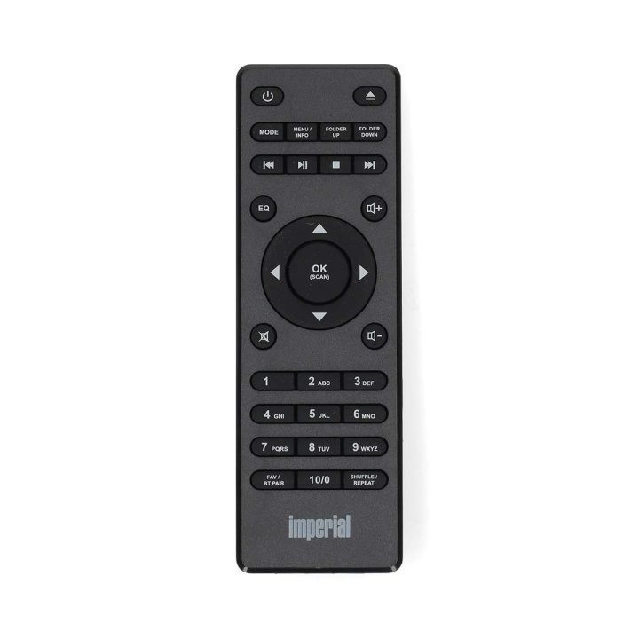 imperial Remote Control DABMAN i550CD i gruppen HEMELEKTRONIK / Ljud & Bild / TV & Tillbehör / Fjärrkontroller hos TP E-commerce Nordic AB (C84256)