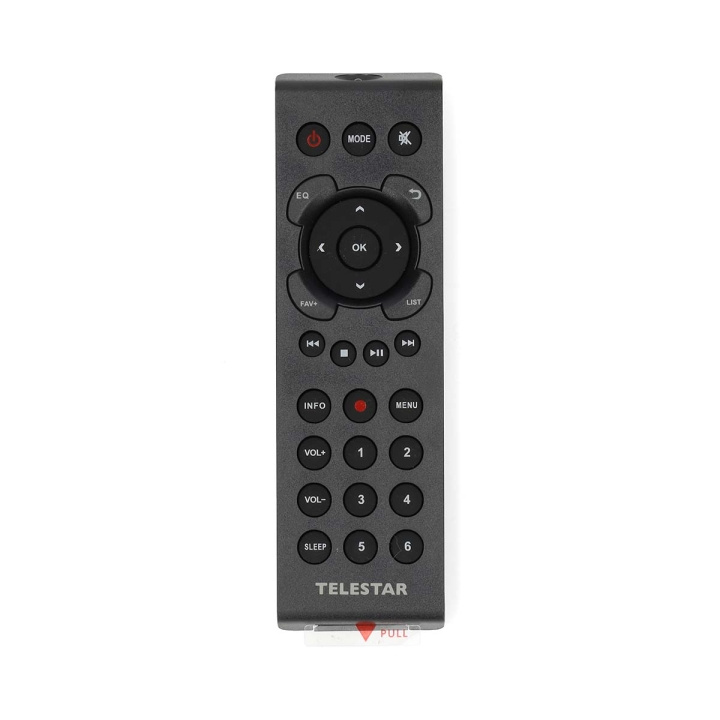 TELESTAR Remote Control DIRA M1/M11i+/M12i/M14i/S2/S20C/S21i+/S24i/S24CD/S32iCDDABMAN i310CD/i560CD Black i gruppen HEMELEKTRONIK / Ljud & Bild / TV & Tillbehör / Fjärrkontroller hos TP E-commerce Nordic AB (C84257)