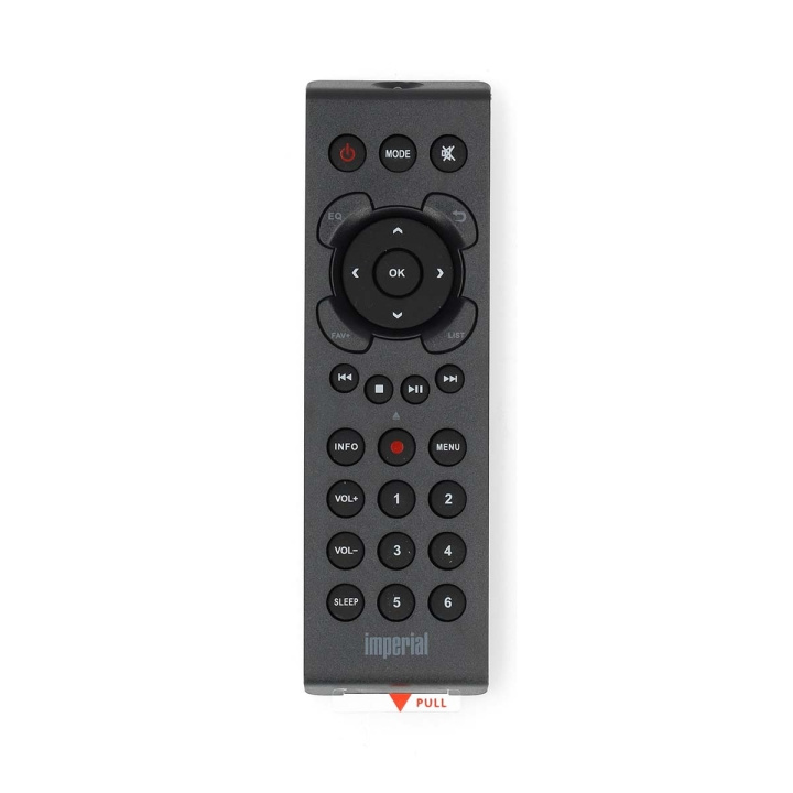 imperial Remote Control DABMAN i160/i170/i310CD/i410BTi510BT/i560CDschwarz with Eject Symbol i gruppen HEMELEKTRONIK / Ljud & Bild / TV & Tillbehör / Fjärrkontroller hos TP E-commerce Nordic AB (C84261)