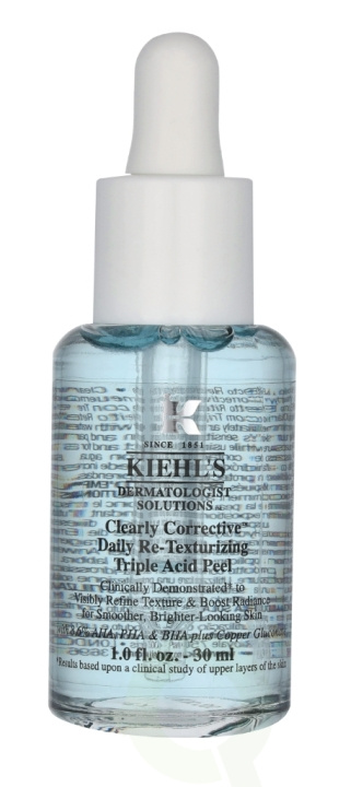 Kiehl\'s Clearly Corrective Daily Re-Texturizing Triple Acid 30 ml i gruppen SKÖNHET & HÄLSA / Hudvård / Ansiktsvård / Skrubb / Peeling hos TP E-commerce Nordic AB (C84349)