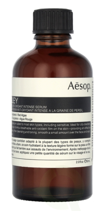 AESOP Parsley Seed Anti-Oxidant Intense Serum 60 ml i gruppen SKÖNHET & HÄLSA / Hudvård / Ansiktsvård / Rengöring hos TP E-commerce Nordic AB (C84502)