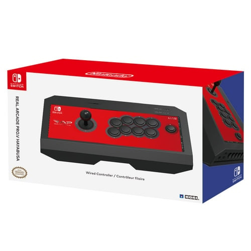 Hori Real Arcade Pro V Hayabusa Fight Stick i gruppen HEMELEKTRONIK / Spelkonsoler & Tillbehör / Nintendo Switch / Tillbehör hos TP E-commerce Nordic AB (C84563)