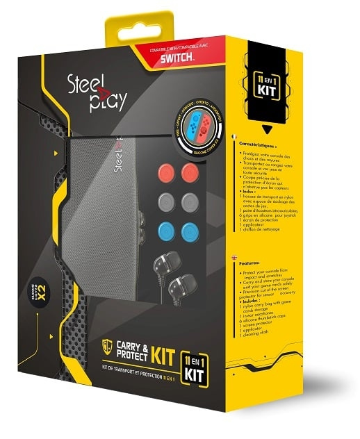 Steelplay Kit Bär & Skydda i gruppen HEMELEKTRONIK / Spelkonsoler & Tillbehör / Nintendo Switch / Tillbehör hos TP E-commerce Nordic AB (C84567)