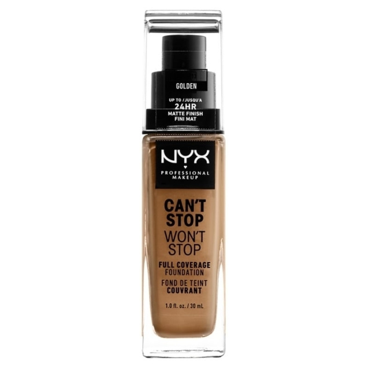 NYX Professional Makeup Can\'t Stop Won\'t Stop Foundation - Gyllene i gruppen SKÖNHET & HÄLSA / Makeup / Basmakeup / Foundation hos TP E-commerce Nordic AB (C84581)