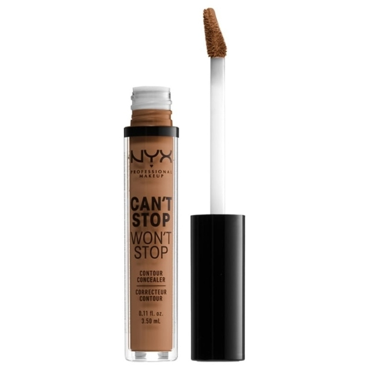 NYX Professional Makeup Can\'t Stop Won\'t Stop Concealer - Mahogny i gruppen SKÖNHET & HÄLSA / Makeup / Basmakeup / Concealer hos TP E-commerce Nordic AB (C84583)