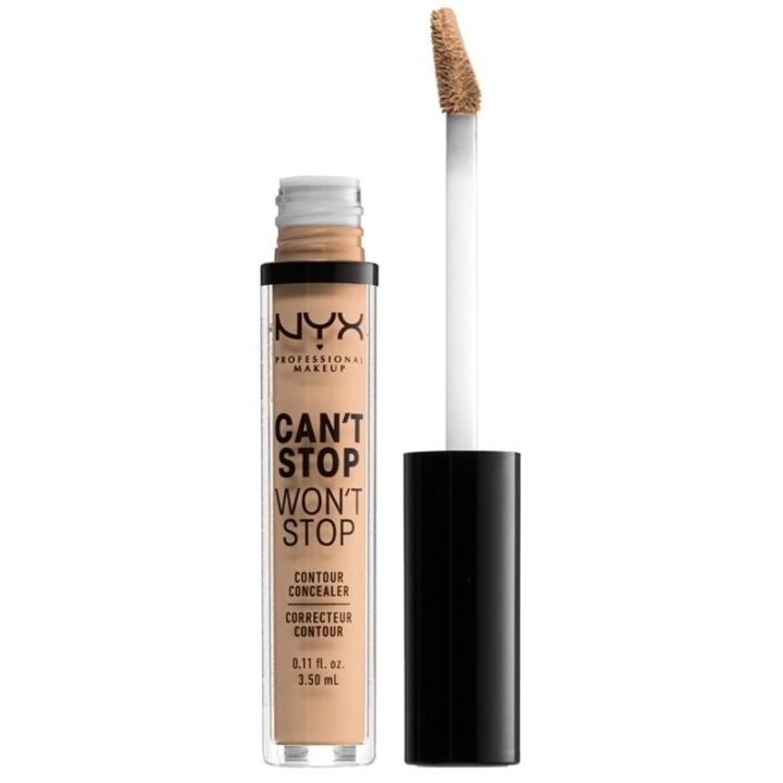 NYX Professional Makeup Can\'t Stop Won\'t Stop Concealer - Naturlig i gruppen SKÖNHET & HÄLSA / Makeup / Basmakeup / Concealer hos TP E-commerce Nordic AB (C84584)