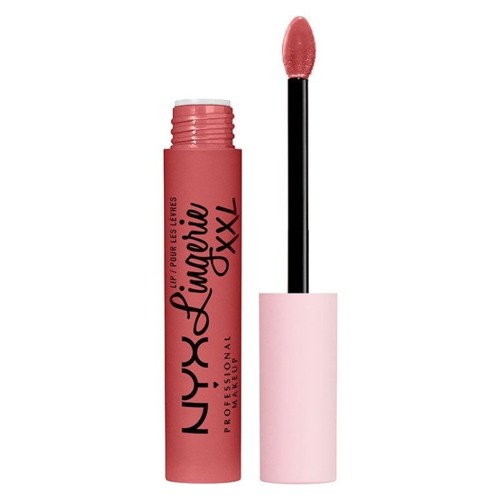 NYX Professional Makeup Lip Lingerie XXL matt flytande läppstift - Xxpose Me i gruppen SKÖNHET & HÄLSA / Makeup / Läppar / Läppstift hos TP E-commerce Nordic AB (C84603)