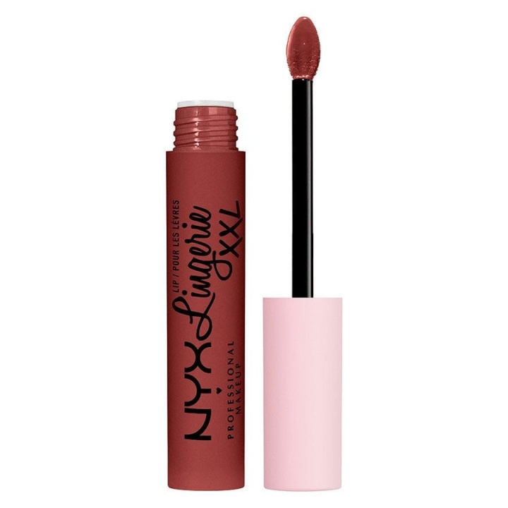 NYX Professional Makeup Lip Lingerie XXL Matte Liquid Lipstick - Straps Off i gruppen SKÖNHET & HÄLSA / Makeup / Läppar / Läppstift hos TP E-commerce Nordic AB (C84606)