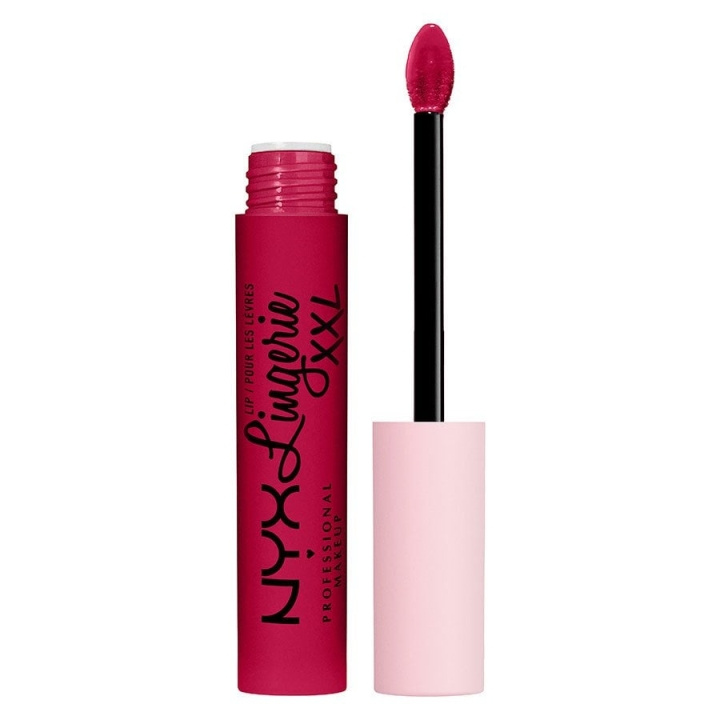 NYX Professional Makeup Lip Lingerie XXL matt flytande läppstift - Stamina i gruppen SKÖNHET & HÄLSA / Makeup / Läppar / Läppstift hos TP E-commerce Nordic AB (C84610)