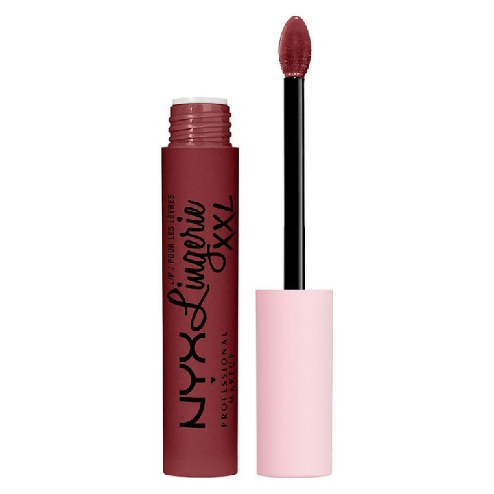 NYX Professional Makeup Lip Lingerie XXL matt flytande läppstift - Strip & Tease i gruppen SKÖNHET & HÄLSA / Makeup / Läppar / Läppstift hos TP E-commerce Nordic AB (C84611)