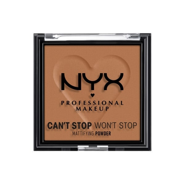 NYX Professional Makeup Can\'t Stop Won\'t Stop Mattifying Powder - Mocha i gruppen SKÖNHET & HÄLSA / Makeup / Basmakeup / Puder hos TP E-commerce Nordic AB (C84612)