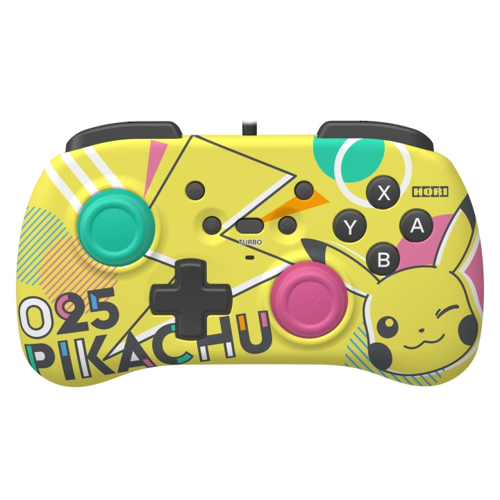 Hori Horipad Mini Pikachu Pop i gruppen HEMELEKTRONIK / Spelkonsoler & Tillbehör / Nintendo Switch / Tillbehör hos TP E-commerce Nordic AB (C84619)