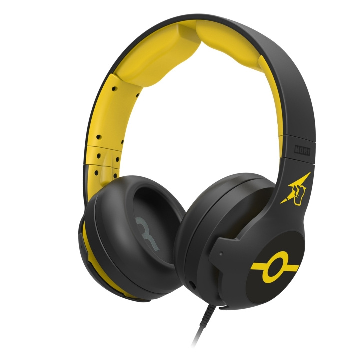 Hori Switch-headset (Pikachu - Cool) i gruppen HEMELEKTRONIK / Spelkonsoler & Tillbehör / Nintendo Switch / Tillbehör hos TP E-commerce Nordic AB (C84620)