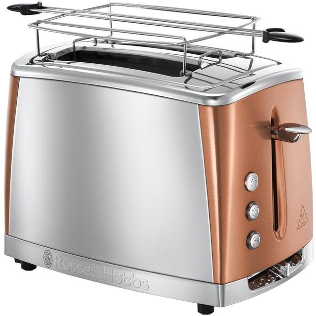 Russell Hobbs Luna Brödrost Koppar i gruppen HEM, HUSHÅLL & TRÄDGÅRD / Hushållsmaskiner / Brödrostar & Bordsgrillar / Brödrostar hos TP E-commerce Nordic AB (C84655)