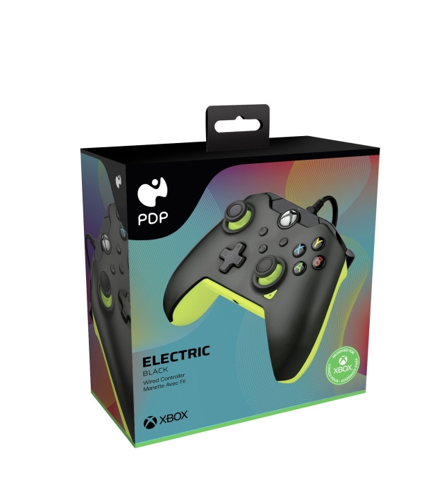 PDP Gaming Trådbunden handkontroll - Elektrisk svart i gruppen HEMELEKTRONIK / Spelkonsoler & Tillbehör / Xbox Series X/S hos TP E-commerce Nordic AB (C84656)