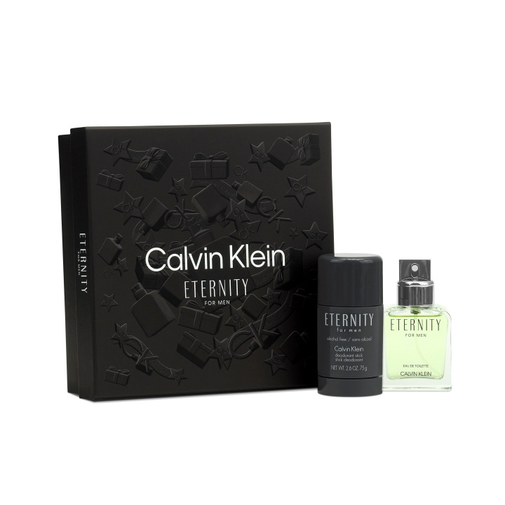 Calvin Klein Eternity EDT 50 ml + Deo Stick 75 ml - Gift set i gruppen SKÖNHET & HÄLSA / Presentkit / Presentkit För Honom hos TP E-commerce Nordic AB (C84660)