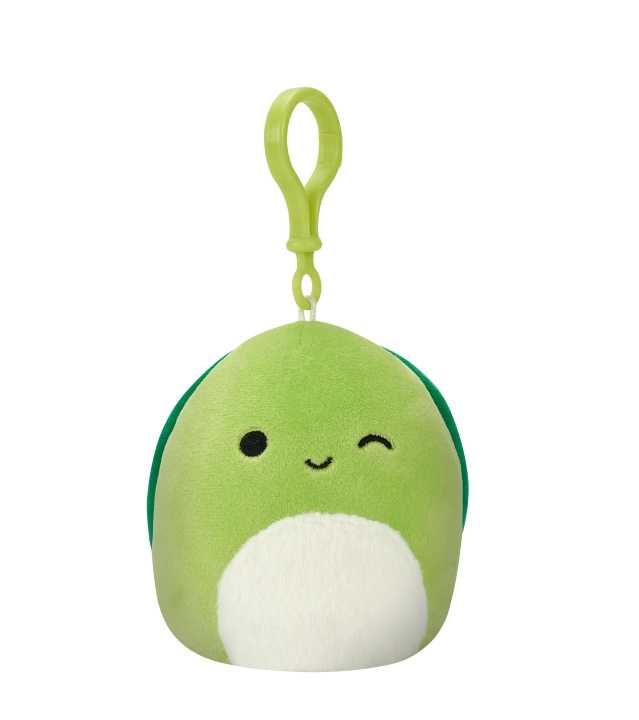 Squishmallows 9 cm plysch P14 Clip On - Sköldpaddan Henry i gruppen LEKSAKER, BARN- & BABYPRODUKTER / Babyleksaker / Gosedjur hos TP E-commerce Nordic AB (C84663)