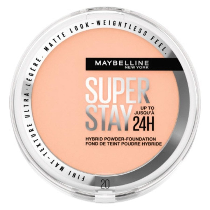 Maybelline New York Superstay 24H Hybrid Powder Foundation 20,0 i gruppen SKÖNHET & HÄLSA / Makeup / Basmakeup / Puder hos TP E-commerce Nordic AB (C84668)