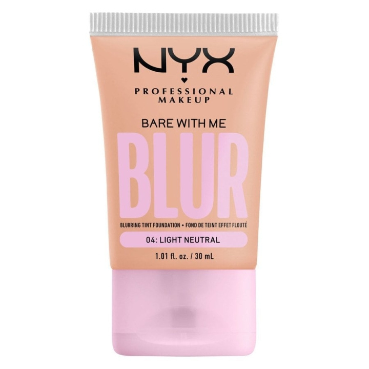 NYX Professional Makeup Bare With Me Blur Tint Foundation 04 Ljus Neutral i gruppen SKÖNHET & HÄLSA / Makeup / Basmakeup / Foundation hos TP E-commerce Nordic AB (C84673)