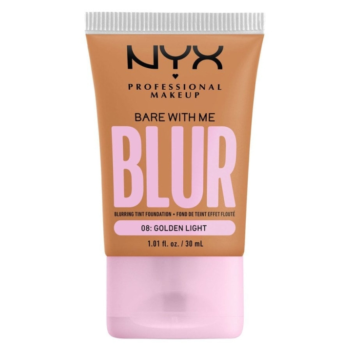 NYX Professional Makeup Bare With Me Blur Tint Foundation 08 Golden Light i gruppen SKÖNHET & HÄLSA / Makeup / Basmakeup / Foundation hos TP E-commerce Nordic AB (C84674)