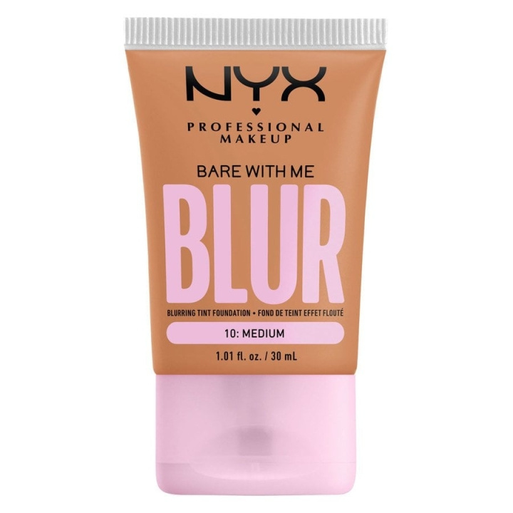 NYX Professional Makeup Bare With Me Blur Tint Foundation 10 Medium i gruppen SKÖNHET & HÄLSA / Makeup / Basmakeup / Foundation hos TP E-commerce Nordic AB (C84675)