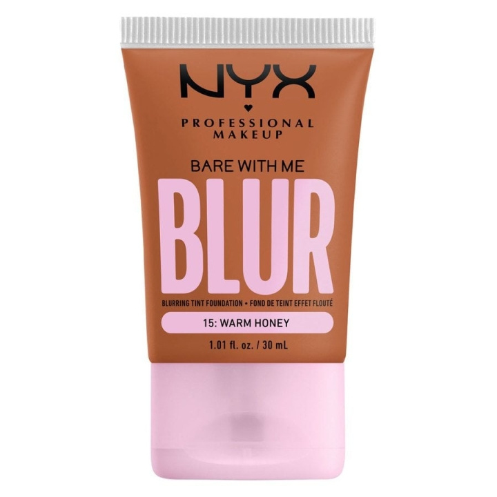 NYX Professional Makeup Bare With Me Blur Tint Foundation 15 Varm honung i gruppen SKÖNHET & HÄLSA / Makeup / Basmakeup / Foundation hos TP E-commerce Nordic AB (C84678)