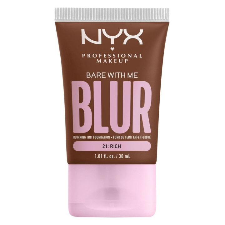 NYX Professional Makeup Bare With Me Blur Tint Foundation 21 Rich i gruppen SKÖNHET & HÄLSA / Makeup / Basmakeup / Foundation hos TP E-commerce Nordic AB (C84684)