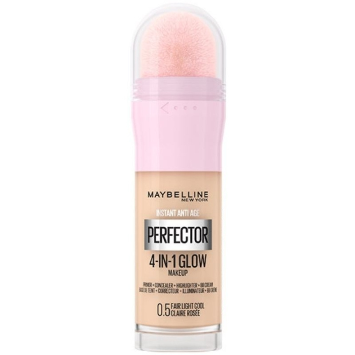 Maybelline Instant Perfector 4-in-1 Glow Makeup 0.5 Fair Light Cool i gruppen SKÖNHET & HÄLSA / Makeup / Basmakeup / Foundation hos TP E-commerce Nordic AB (C84695)