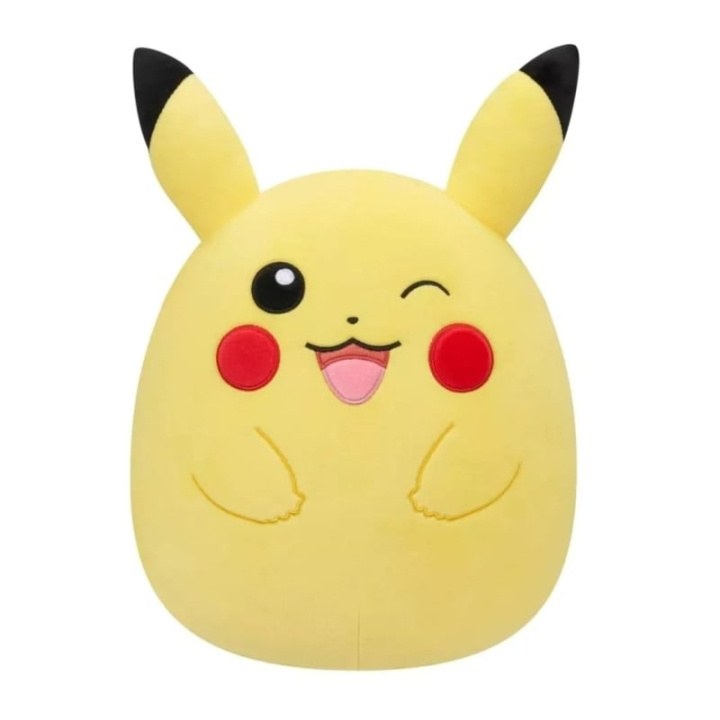 Squishmallows pokémon, 50 cm - Pikachu som blinkar - (SQPK00050) i gruppen LEKSAKER, BARN- & BABYPRODUKTER / Babyleksaker / Gosedjur hos TP E-commerce Nordic AB (C84719)