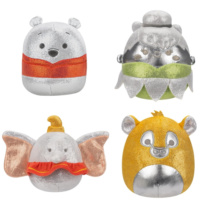 Squishmallows 13 cm Disney 100 4-pack (230233) i gruppen LEKSAKER, BARN- & BABYPRODUKTER / Babyleksaker / Gosedjur hos TP E-commerce Nordic AB (C84721)