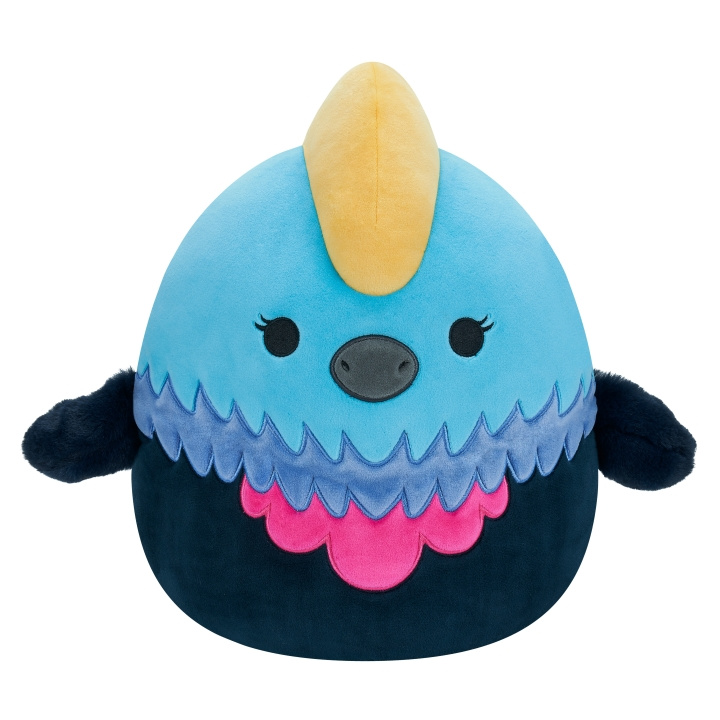 Squishmallows 30 cm P16 Melrose Cassowary (4136P16) i gruppen LEKSAKER, BARN- & BABYPRODUKTER / Babyleksaker / Gosedjur hos TP E-commerce Nordic AB (C84723)