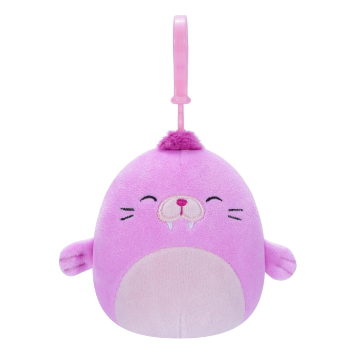 Squishmallows 9 cm P17 Clip On - Valrossen Pepper i gruppen LEKSAKER, BARN- & BABYPRODUKTER / Babyleksaker / Gosedjur hos TP E-commerce Nordic AB (C84770)