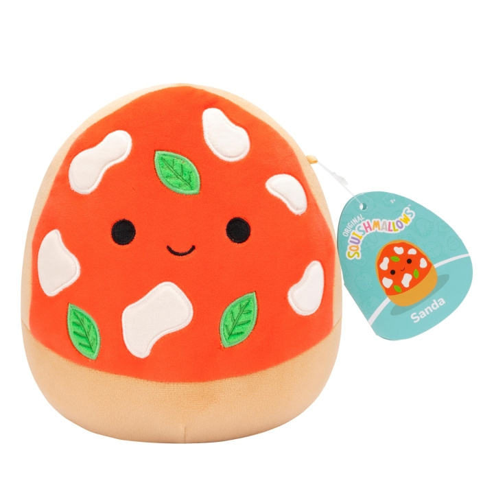 Squishmallows 19 cm P20 Plush - Margherita Pizza (206077) i gruppen LEKSAKER, BARN- & BABYPRODUKTER / Babyleksaker / Gosedjur hos TP E-commerce Nordic AB (C84808)