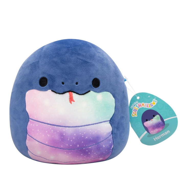 Squishmallows 19 cm P20 plysch - Herman orm (206077) i gruppen LEKSAKER, BARN- & BABYPRODUKTER / Babyleksaker / Gosedjur hos TP E-commerce Nordic AB (C84809)