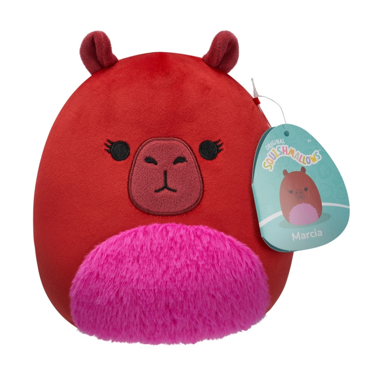 Squishmallows 19 cm P20 plysch - Marcia Capybara (206077) i gruppen LEKSAKER, BARN- & BABYPRODUKTER / Babyleksaker / Gosedjur hos TP E-commerce Nordic AB (C84810)