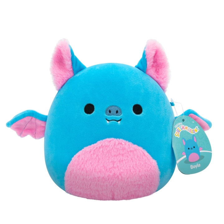 Squishmallows 19 cm P20 plysch - Boyle fladdermus (206077) i gruppen LEKSAKER, BARN- & BABYPRODUKTER / Babyleksaker / Gosedjur hos TP E-commerce Nordic AB (C84811)