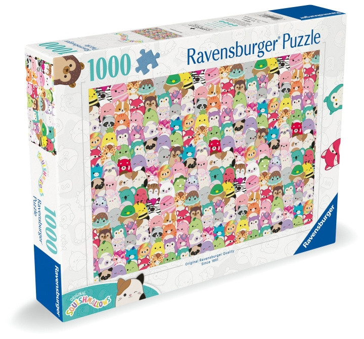 Ravensburger Pussel Squishmallows 1000p (12000746) i gruppen LEKSAKER, BARN- & BABYPRODUKTER / Leksaker / Barnpussel hos TP E-commerce Nordic AB (C84895)