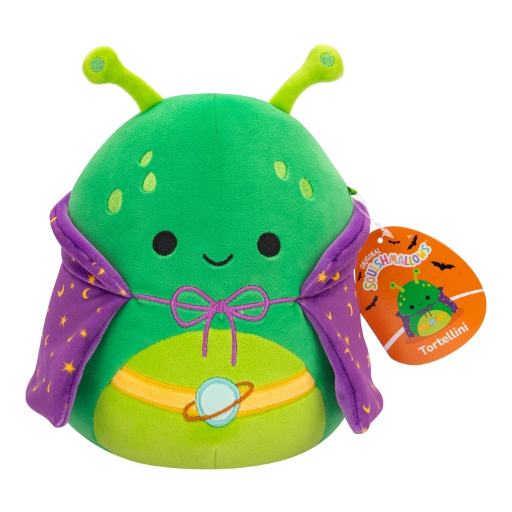 Squishmallows 19 cm Halloween plysch - Tortellini Alien i gruppen LEKSAKER, BARN- & BABYPRODUKTER / Babyleksaker / Gosedjur hos TP E-commerce Nordic AB (C84897)