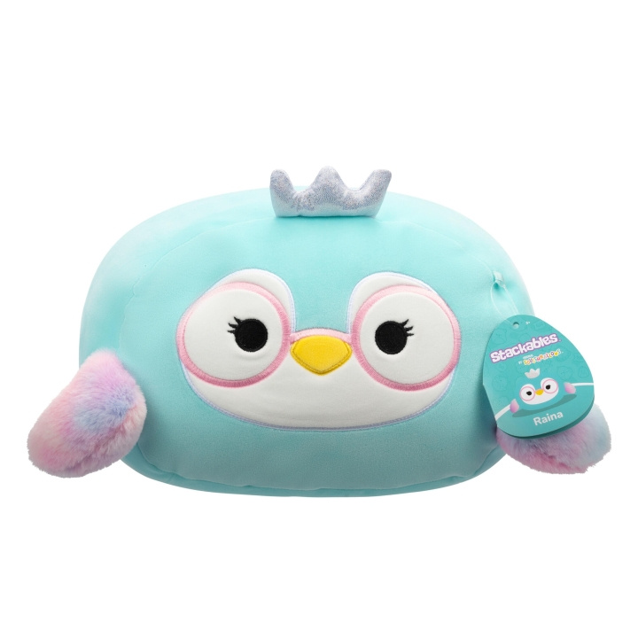 Squishmallows 30 cm Stackables - Raina Penguin i gruppen LEKSAKER, BARN- & BABYPRODUKTER / Babyleksaker / Gosedjur hos TP E-commerce Nordic AB (C84904)