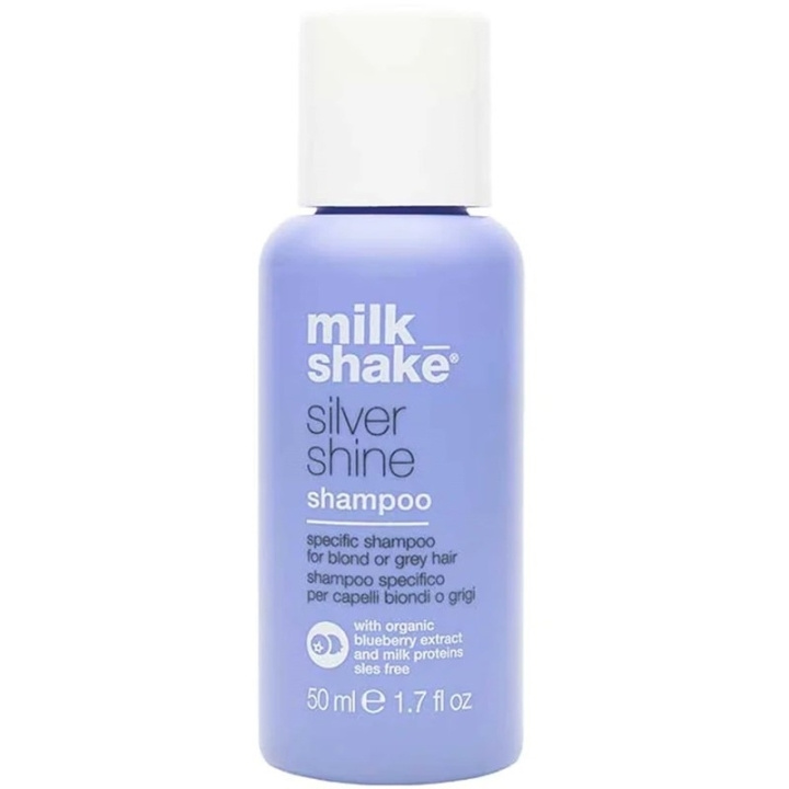 Milk_Shake Silver Shine Shampoo 50ml i gruppen SKÖNHET & HÄLSA / Hår & Styling / Hårvårdsprodukter / Schampo hos TP E-commerce Nordic AB (C84929)